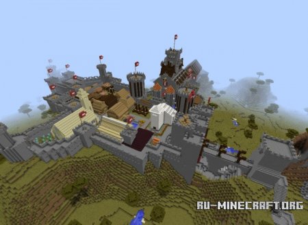 ������� Castle Plateau ��� Minecraft