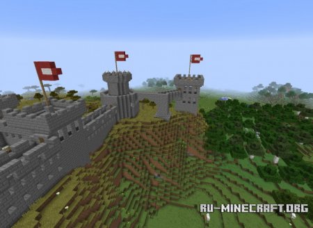 ������� Castle Plateau ��� Minecraft
