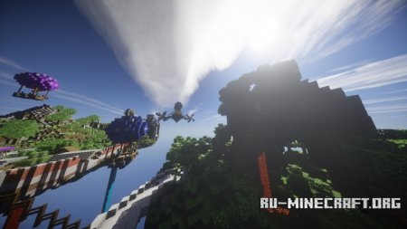  Fallen Island  Minecraft