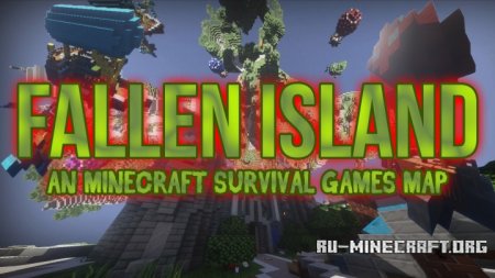  Fallen Island  Minecraft