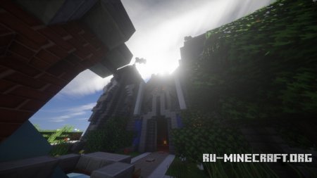  Fallen Island  Minecraft