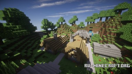  Fallen Island  Minecraft