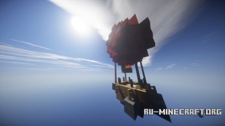  Fallen Island  Minecraft
