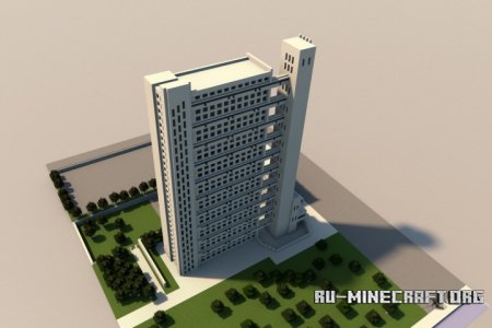 Скачать Trellick Tower, London для Minecraft