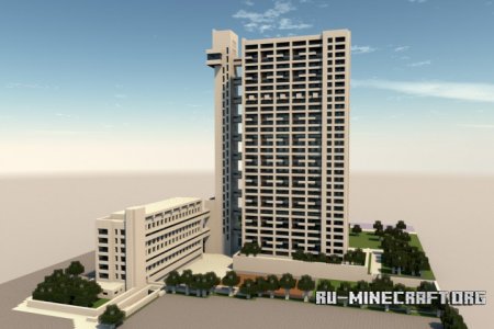 Скачать Trellick Tower, London для Minecraft