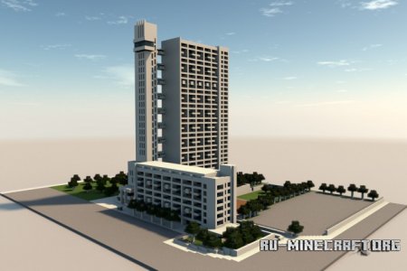 Скачать Trellick Tower, London для Minecraft