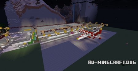 Скачать Huge Airport для Minecraft