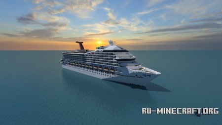  Carnival Victory Cruise Ship  Minecraft 