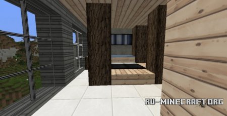 Скачать Modern Cliff House для Minecraft