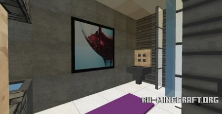 Скачать Modern Cliff House для Minecraft