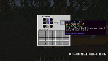 Скачать Swords of Israphel v0.5 для Minecraft 1.7.10