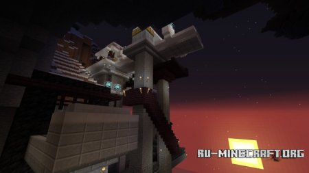 Скачать Mountain Side Castle для Minecraft