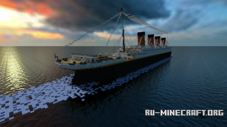  RMS Olympic  Minecraft