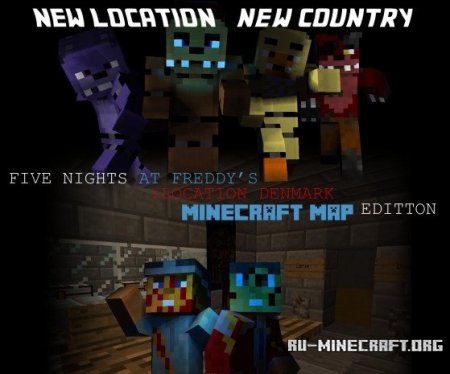 Скачать Five Nights at Freddy's: Location Denmark для Minecraft