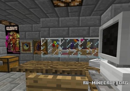 Скачать Five Nights at Freddy's: Location Denmark для Minecraft