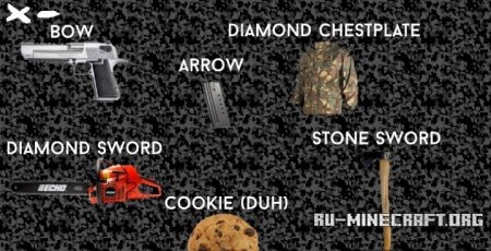  BOW TO GUN [256]  Minecraft 1.8.8