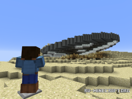 ������� Crashed UFO in the Desert ��� Minecraft