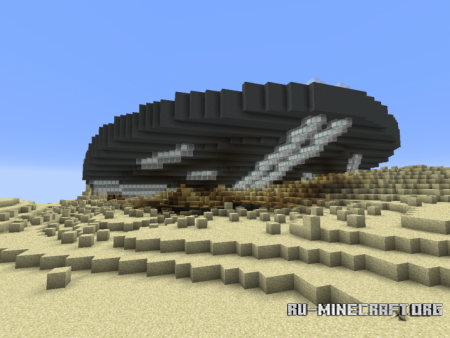 ������� Crashed UFO in the Desert ��� Minecraft
