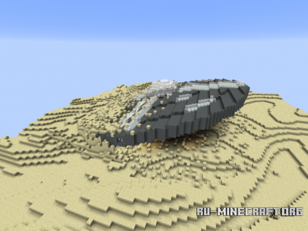 ������� Crashed UFO in the Desert ��� Minecraft