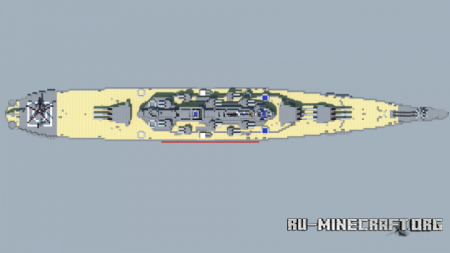 Скачать USS New Jersey для Minecraft