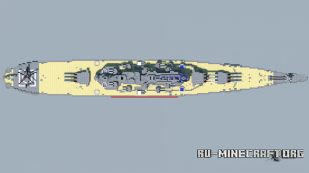 Скачать USS New Jersey для Minecraft