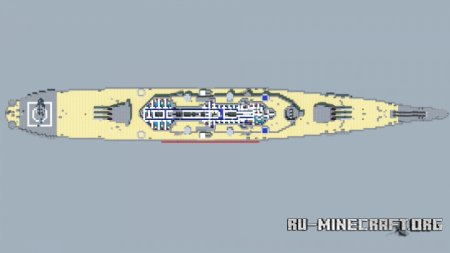 Скачать USS New Jersey для Minecraft