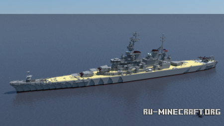 Скачать USS New Jersey для Minecraft