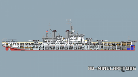 Скачать USS New Jersey для Minecraft