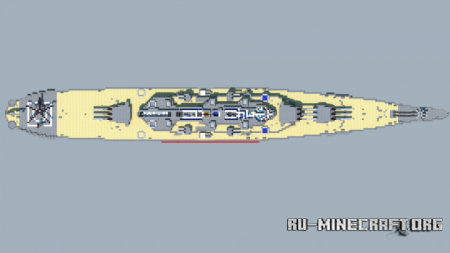 Скачать USS New Jersey для Minecraft