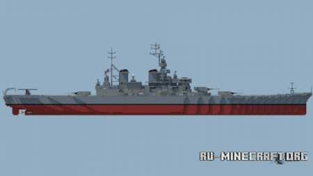 Скачать USS New Jersey для Minecraft