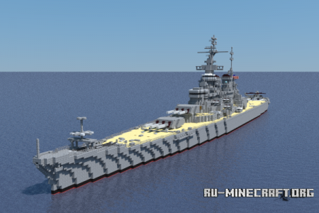Скачать USS New Jersey для Minecraft