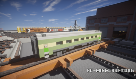 Скачать Railroad Vehicles - Pack 2 для Minecraft