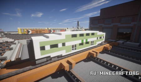 Скачать Railroad Vehicles - Pack 2 для Minecraft