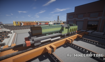 Скачать Railroad Vehicles - Pack 2 для Minecraft
