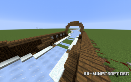 Скачать The Race of Boat для Minecraft