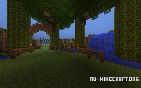 Скачать The Race of Boat для Minecraft