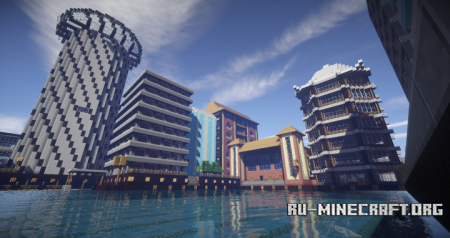  BakedPotatoes City  Minecraft