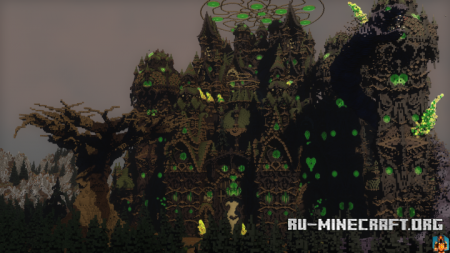  Castle Of Green Dawn  Minecraft
