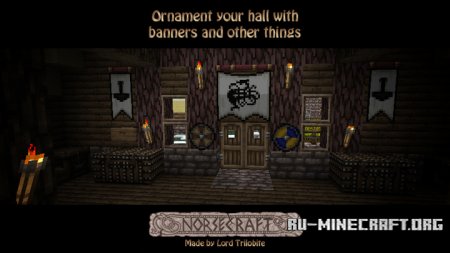 Скачать Lord Trilobite’s NorseCraft [16x] для Minecraft 1.9