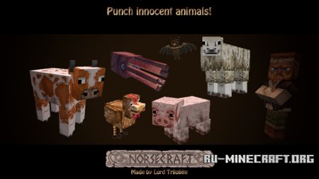 Скачать Lord Trilobite’s NorseCraft [16x] для Minecraft 1.9