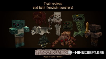 Скачать Lord Trilobite’s NorseCraft [16x] для Minecraft 1.9