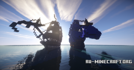  Two 1800's Ships  Minecraft