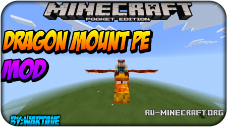  Dragon Mount PE  Minecraft PE 0.14.0