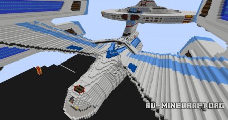 ������� USS Fearless with Scout Ship ��� Minecraft