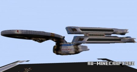 ������� USS Fearless with Scout Ship ��� Minecraft