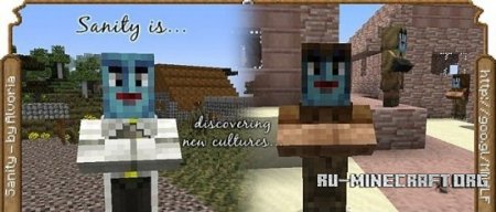 Скачать Alvoria’s Sanity [16x] для Minecraft 1.8