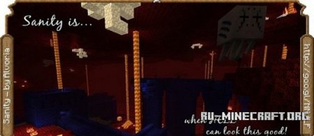 Скачать Alvoria’s Sanity [16x] для Minecraft 1.8