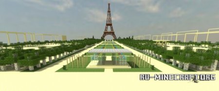 Скачать Eiffel Tower для Minecraft