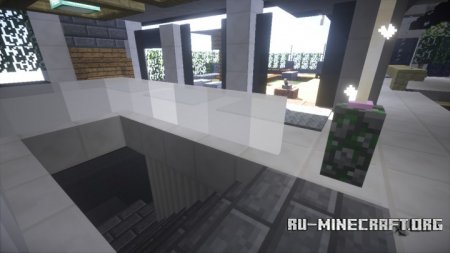 Скачать Deep Hidden Pool Villa для Minecraft