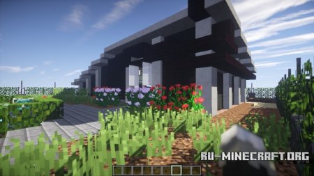 Скачать Deep Hidden Pool Villa для Minecraft